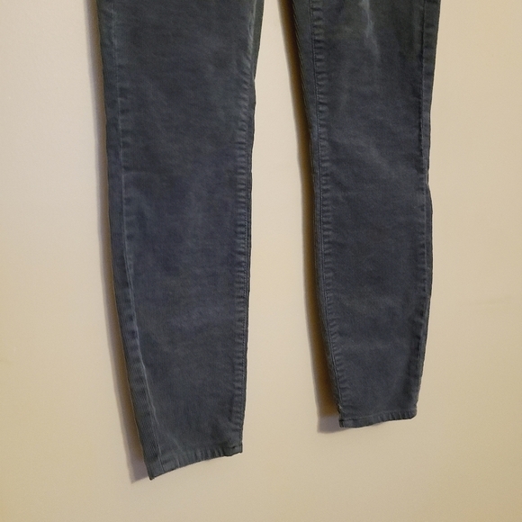 J. Crew Factory | Women’s Gray Corduroy Toothpick Skinny Pants (Size 25) - Picture 9 of 14